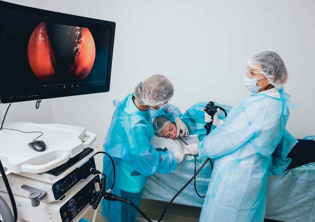 Проведение ФГДС в клинике