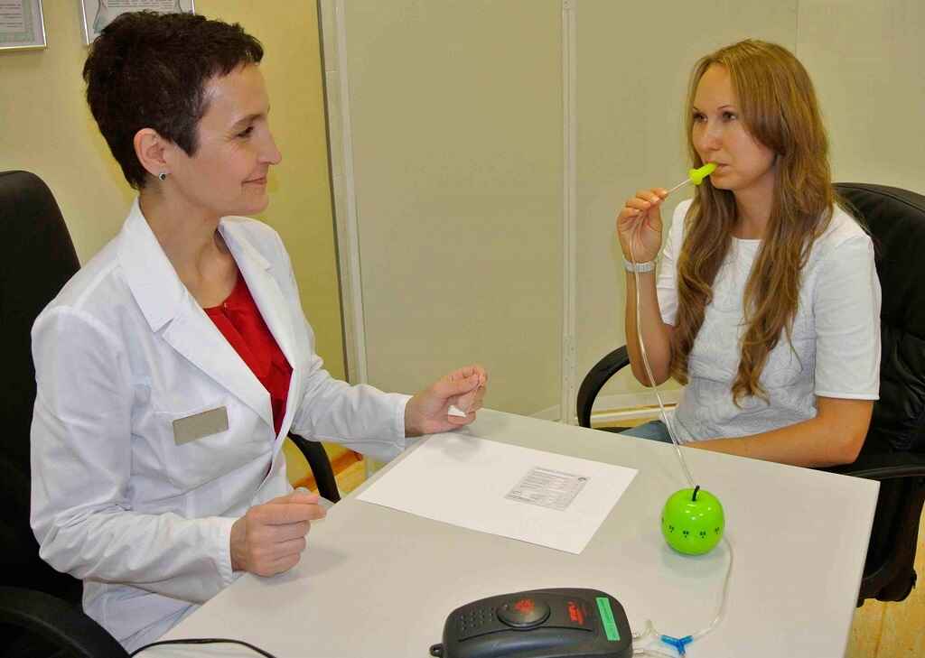 Проведение дыхательного теста Проведение дыхательного теста