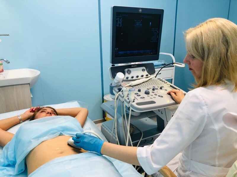 Проведение ультразвукового исследования