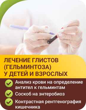 Лечение глистов (гельминтоза) Лечение глистов (гельминтоза)